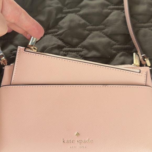 NWOT, Kate Spade Pink Crossbody Bag with thin wallet/card holder - Picture 7 of 9